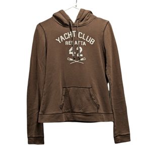 Abercrombie & Fitch Brown Pull Over Hoodie